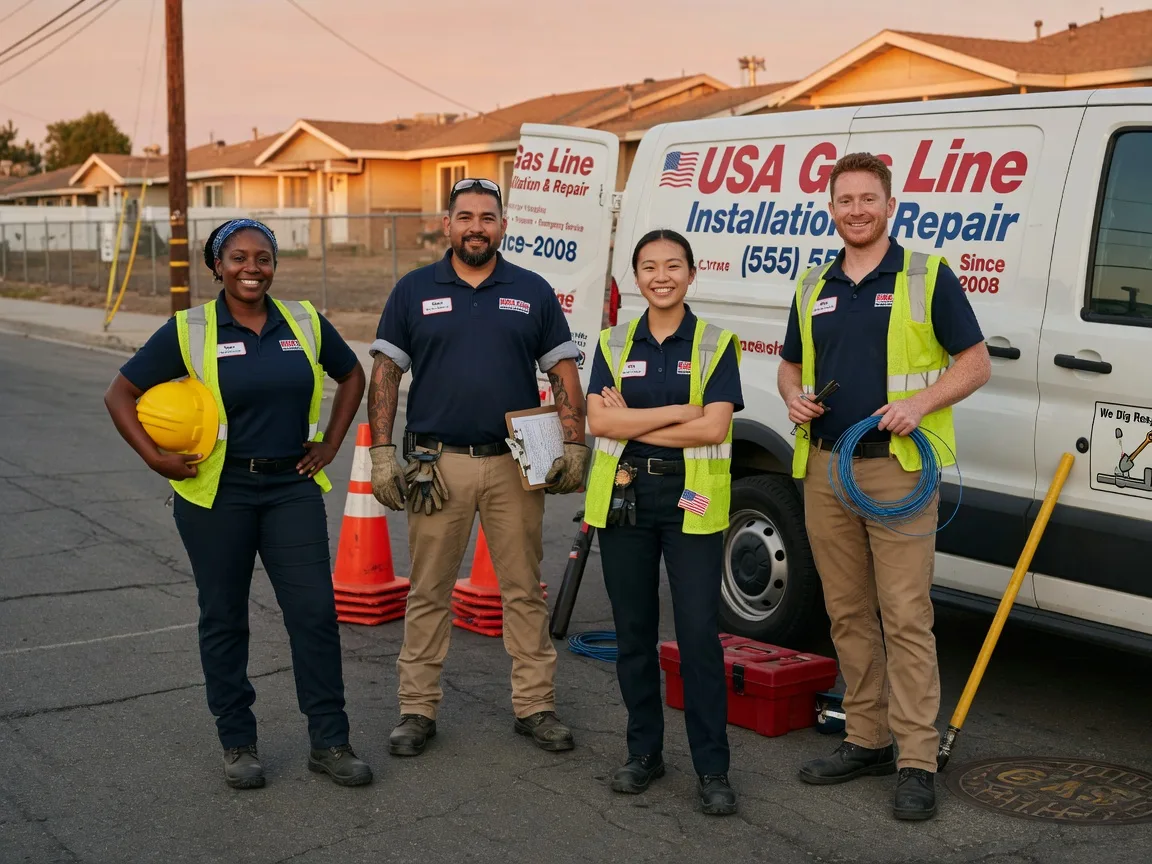 Gas Line Installation company in Harrah, OK
